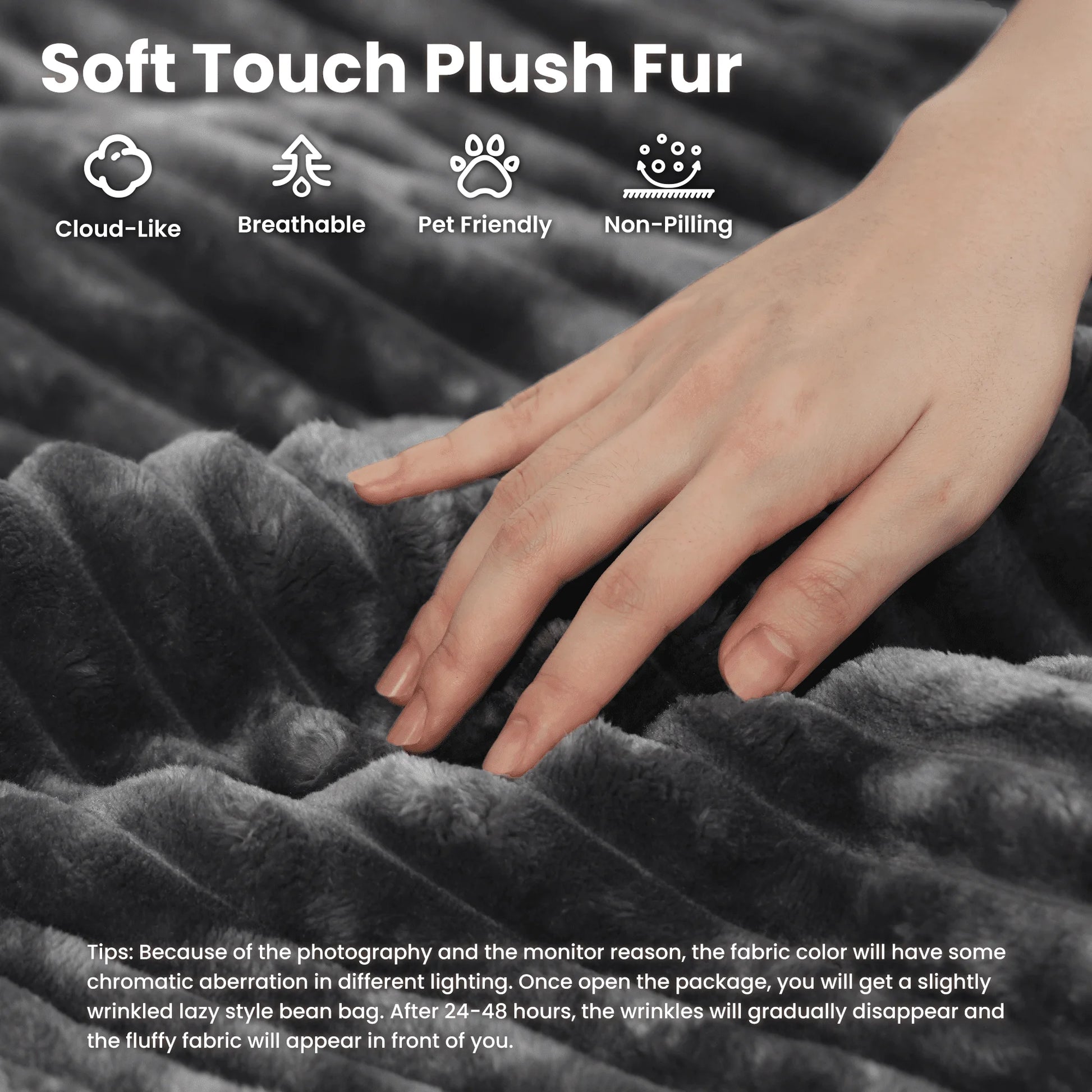 Transform Your Space with the 67'' Oversized Comfy Chaise Lounge - Plush Corduroy Indoor Sofa Bed in Gray